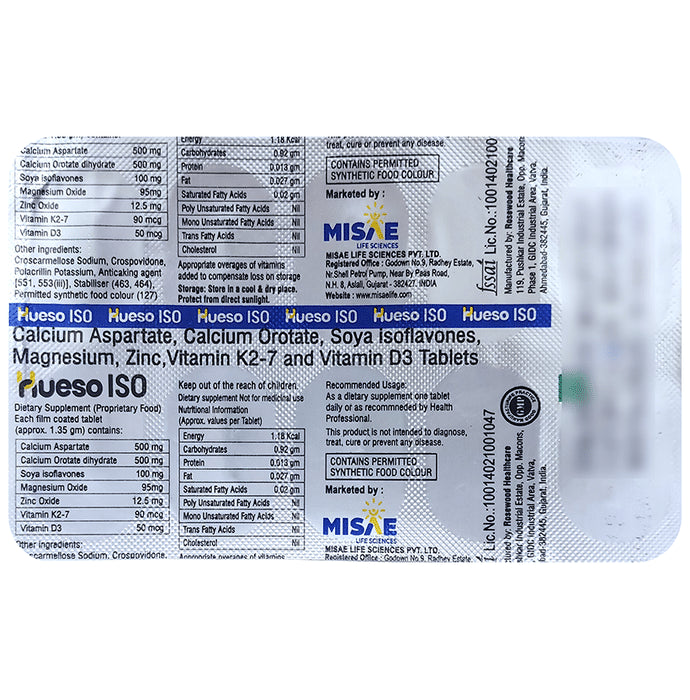 Iso Tablet Buy Hueso ISO Tablet Online | Classic Derma – Classic Derma-UAE