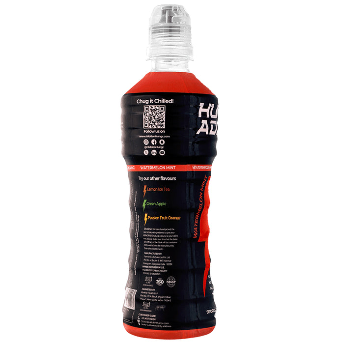 Hungr'Ade by Hidden Hungr Sports Drink Watermelon Mint