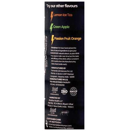 Hungr'Ade by Hidden Hungr Sports Drink Watermelon Mint