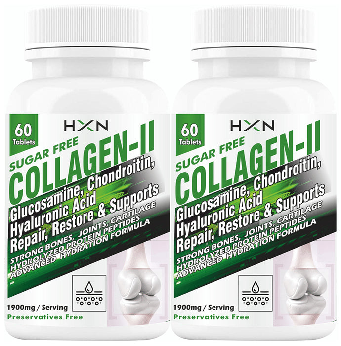 HXN Sugar Free Collagen-II Tablet (60 Each) - Classic Derma