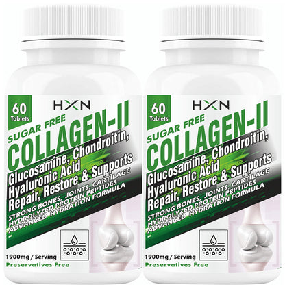 HXN Sugar Free Collagen-II Tablet (60 Each) - Classic Derma