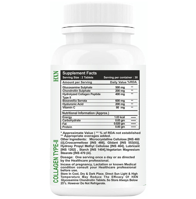 HXN Sugar Free Collagen-II Tablet (60 Each)