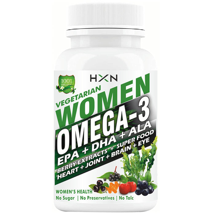 HXN Vegetarian Women Omega-3 Tablet - Classic Derma
