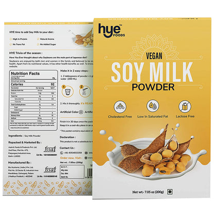 Hye Foods Vegan Soy Milk Powder