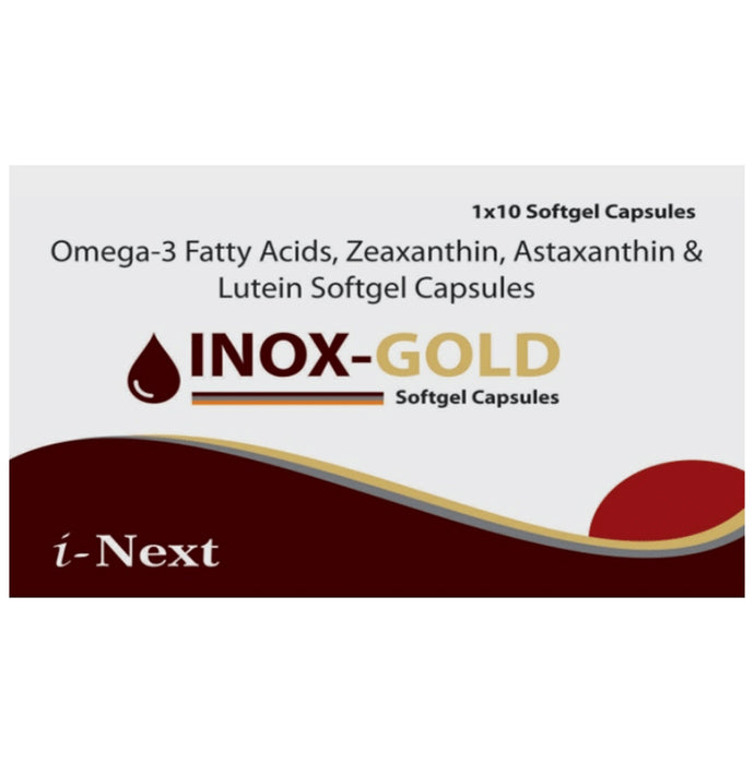 I next Inox Gold Soft Gelatin Capsule - Classic Derma