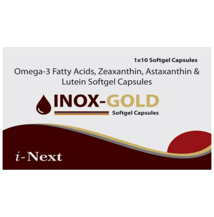I next Inox Gold Soft Gelatin Capsule - Classic Derma