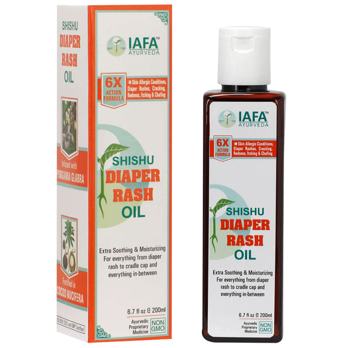 Iafa Shishu Diaper Rash Oil - Classic Derma