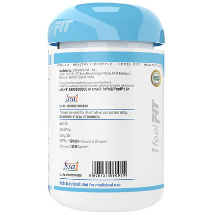 iFeelFIT Calcium+ Magnesium | With Vitamin D3 & K2-7 Bone Health | Capsule