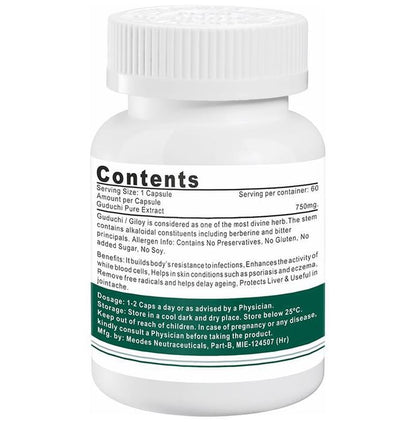 Ignitor Guduchi (Giloy) 750mg Capsule