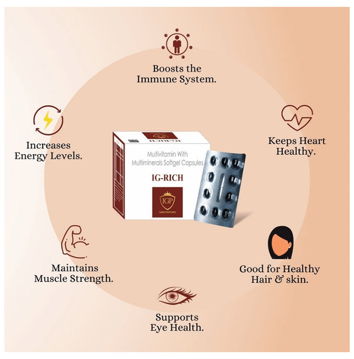 IGP Mediventures IG-Rich Softgel Capsule