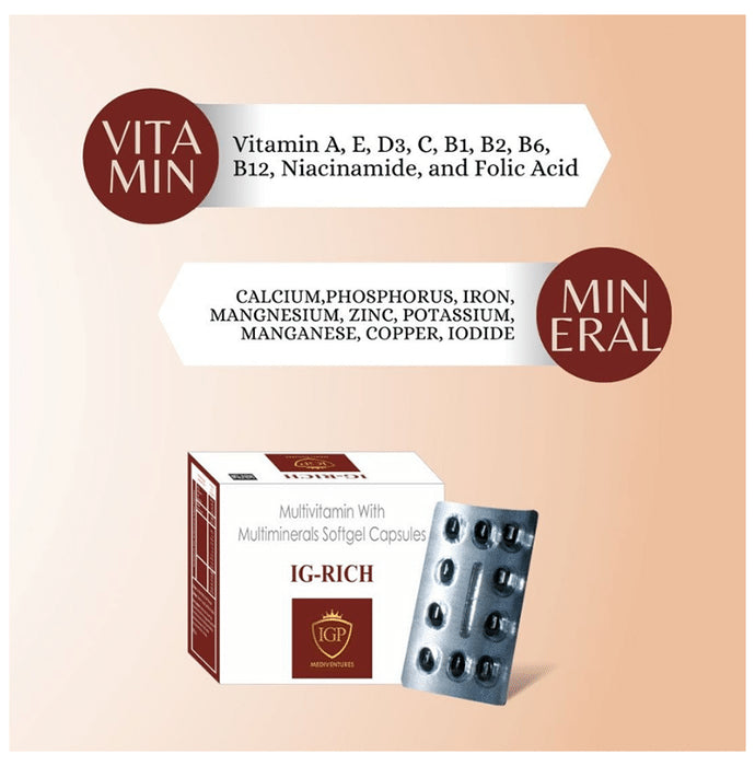 IGP Mediventures IG-Rich Softgel Capsule