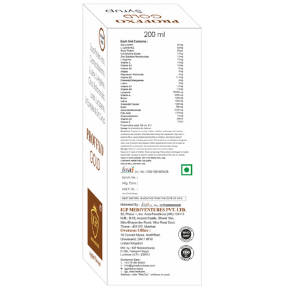IGP Mediventures Proffxo Gold Syrup Apple