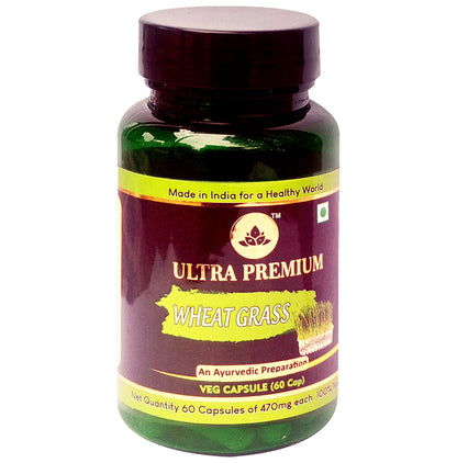 IHS Ultra Premium Wheatgrass Veg Capsule - Classic Derma
