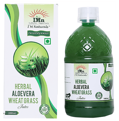 I'M Naturals Herbal Aloevera Wheat Grass Juice - Classic Derma