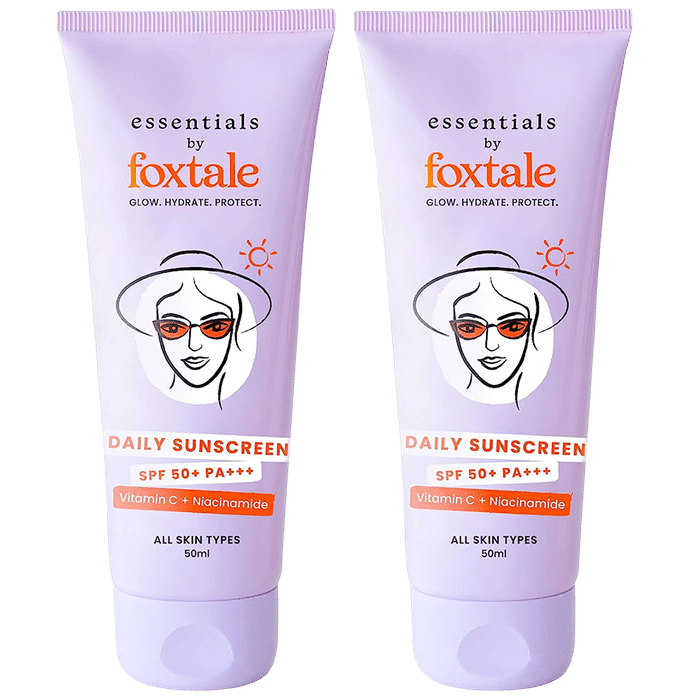 Foxtale Daily Sunscreen SPF 50+ - Classic Derma