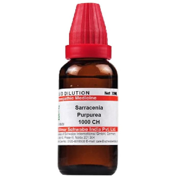 Dr Willmar Schwabe India Sarracenia Purpurea Dilution 1000 CH - Classic Derma