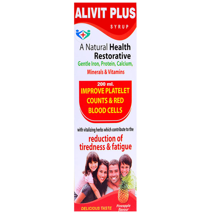 Alivit Plus Syrup Pineapple - Classic Derma