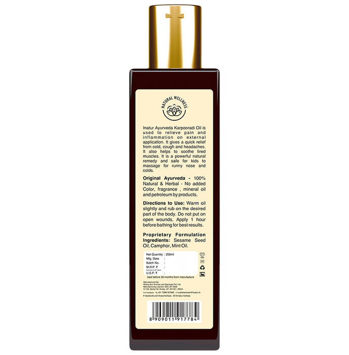 Inatur Karpooradi Oil