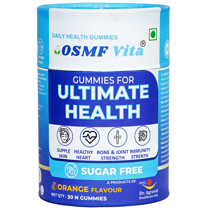 OSMF Vita Gummies for Ultimate Health Orange Sugar Free - Classic Derma