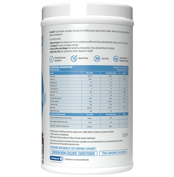 Incredio By Healthkart Lean Protien Chocolate