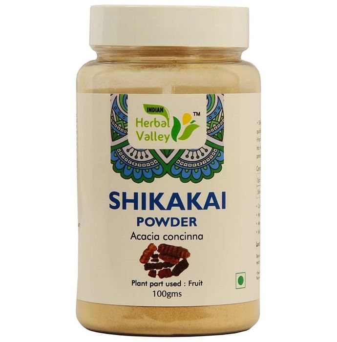Indian Herbal Valley Shikakai Powder - Classic Derma
