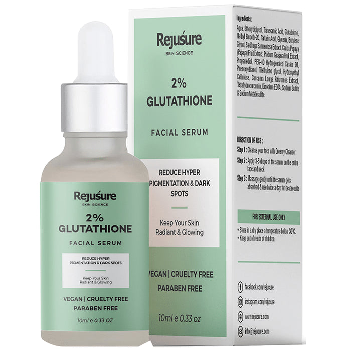 Rejusure 2% Glutathione Facial Serum - Classic Derma