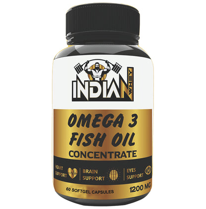 Indian Whey Omega 3 Fish Oil Concentrate Capsule - Classic Derma