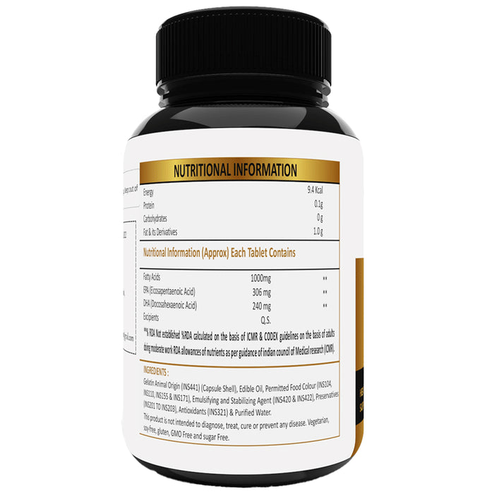 Indian Whey Omega 3 Fish Oil Concentrate Capsule