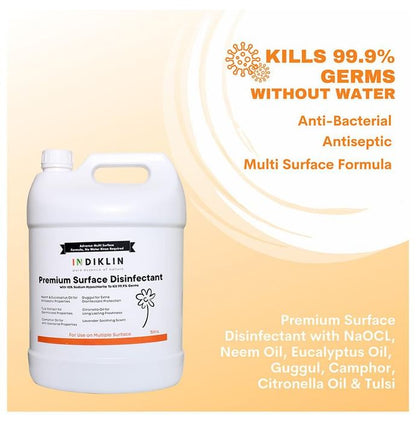 Indiklin Premium Surface Disinfectant Buy 1 Get 1 Free Lavender