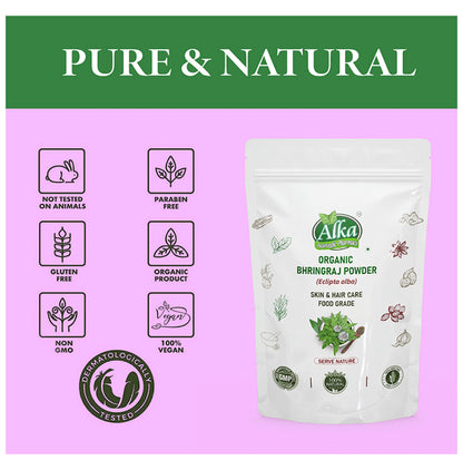 Alka Ayurvedic Pharmacy Organic Bhringraj Powder
