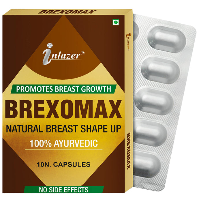 Inlazer Brexomax Natural Breast Shape Up Capsule - Classic Derma