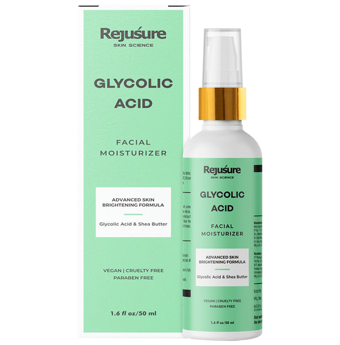 Rejusure Glycolic Acid Facial Moisturiser - Classic Derma