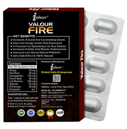 Inlazer Valour Fire for Men Capsule