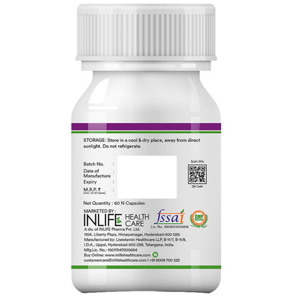 Inlife Milk Thistle 600mg Vegetarian Capsule