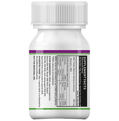 Inlife Milk Thistle 600mg Vegetarian Capsule