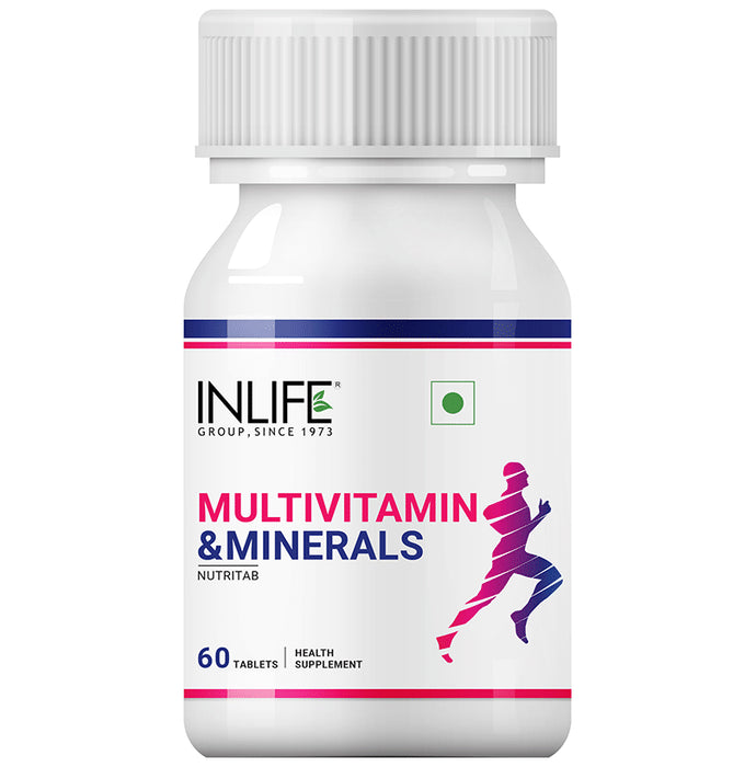 Inlife Multivitamin and Minerals Supplement | For Immunity & Performance | Men & Women Tablet - Classic Derma