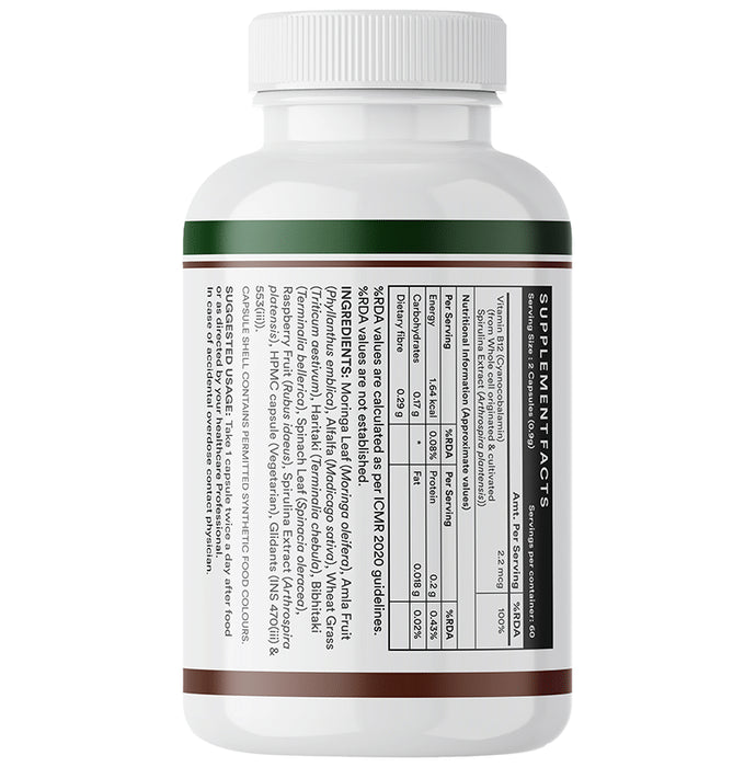 Inlife Plant Based Vitamin B12 Vegetarian Capsules