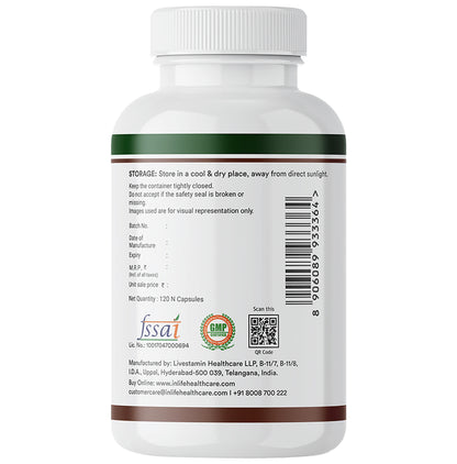Inlife Plant Based Vitamin B12 Vegetarian Capsules
