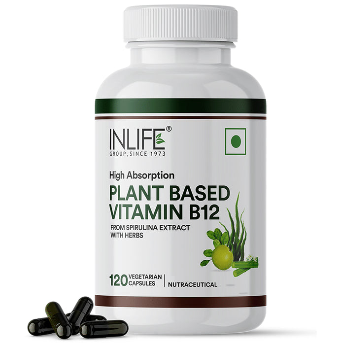 Inlife Plant Based Vitamin B12 Vegetarian Capsules