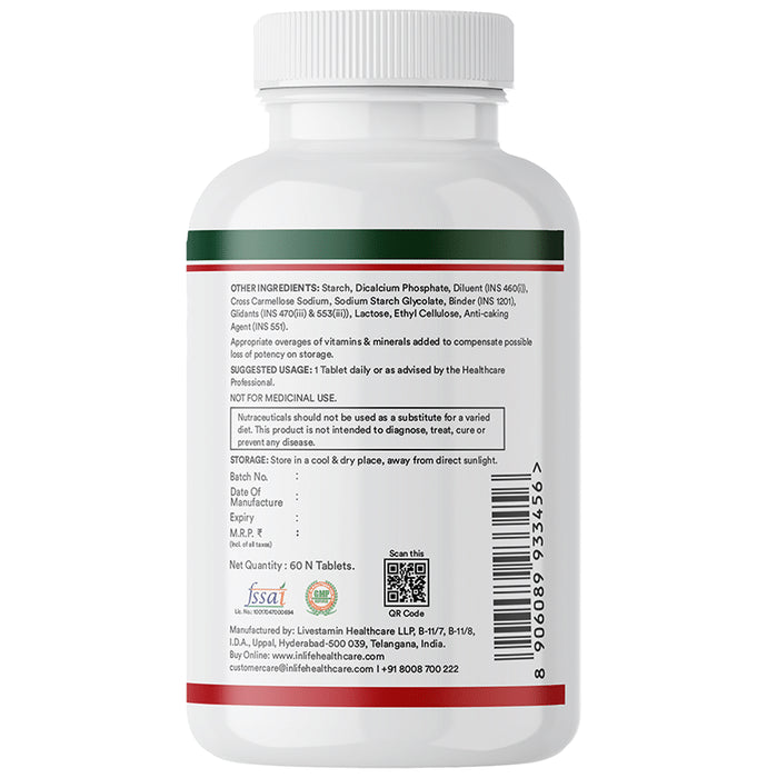 Inlife Plant-Based Superfoods+Multivitamins Tablet
