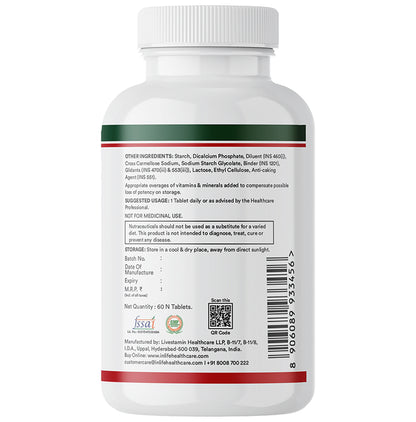 Inlife Plant-Based Superfoods+Multivitamins Tablet