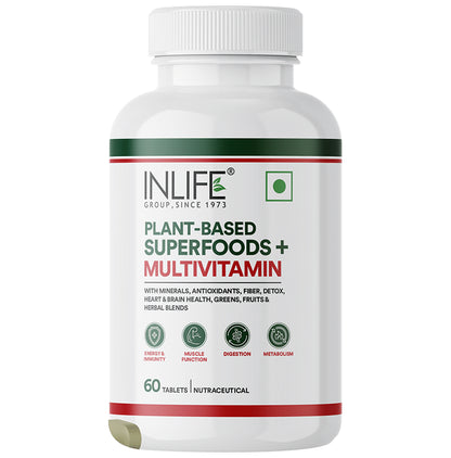 Inlife Plant-Based Superfoods+Multivitamins Tablet