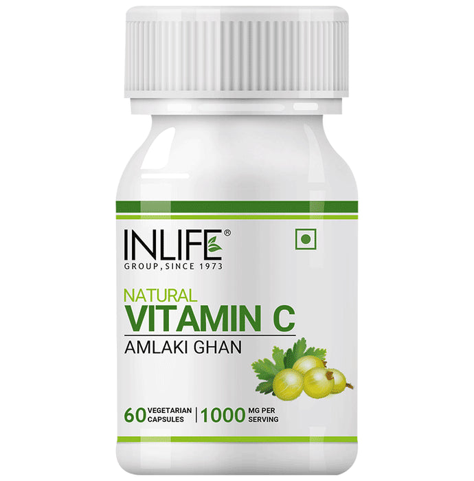 Inlife Vitamin C Amlaki Ghani 1000mg Vegicap - Classic Derma