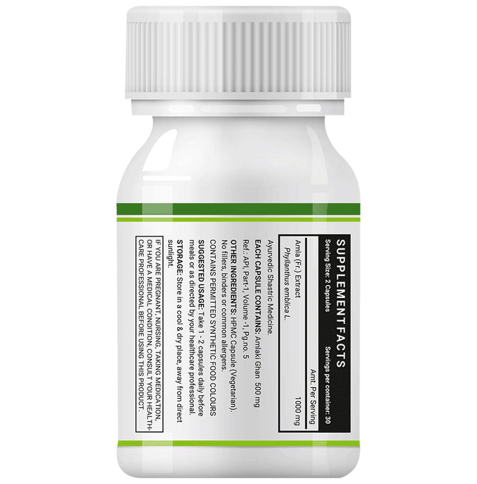Inlife Vitamin C Amlaki Ghani 1000mg Vegicap