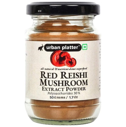 Urban Platter Red Reishi Mushroom Extract Powder - Classic Derma