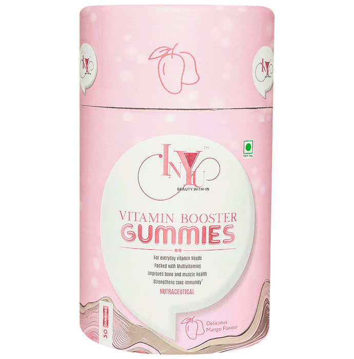 INYU Beauty With-In Vitamin Booster Gummies Delicious Mango - Classic Derma