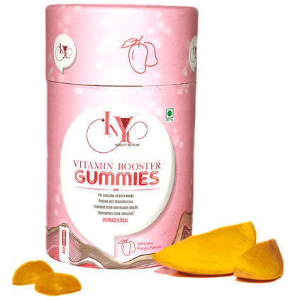 INYU Beauty With-In Vitamin Booster Gummies Delicious Mango
