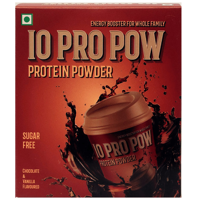 IO Pro Pow Powder Chocolate and Vanilla Sugar Free - Classic Derma
