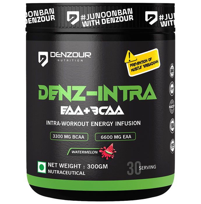 Denzour Nutrition Denz-Intra ECA+BCAA Watermelon - Classic Derma