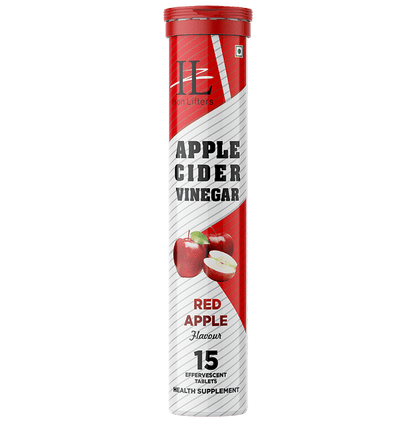 Iron Lifters Apple Cider Vinegar Effervescent Tablet (15 Each) Red Apple - Classic Derma